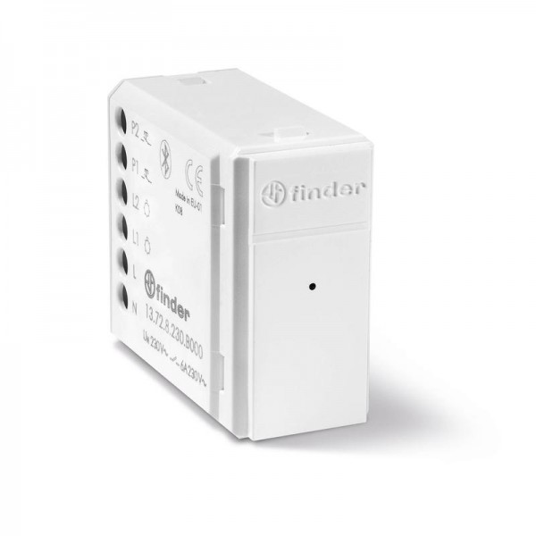  Реле модульное электронное 1CO 6А 230В AC BLE Yesly бел. FINDER 13728230В000PAS 