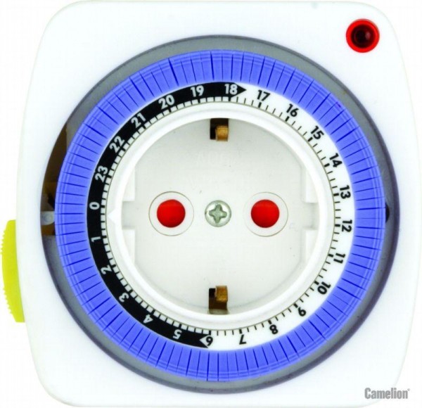  Таймер мех. суточный BND-50/G5A 230В 3500Вт Camelion 7783 