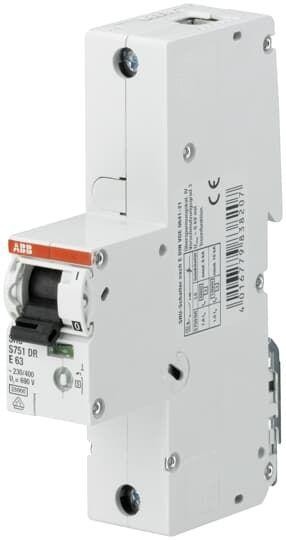  Выключатель автоматический модульный селективный 1п E 32А 25кА S751DR ABB 2CDH781010R0322 