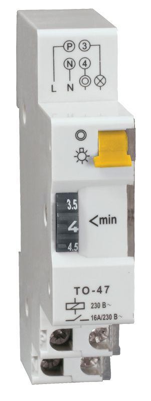  Таймер освещения ТО-47 16А 230В на DIN-рейку ИЭК MTA30-16 
