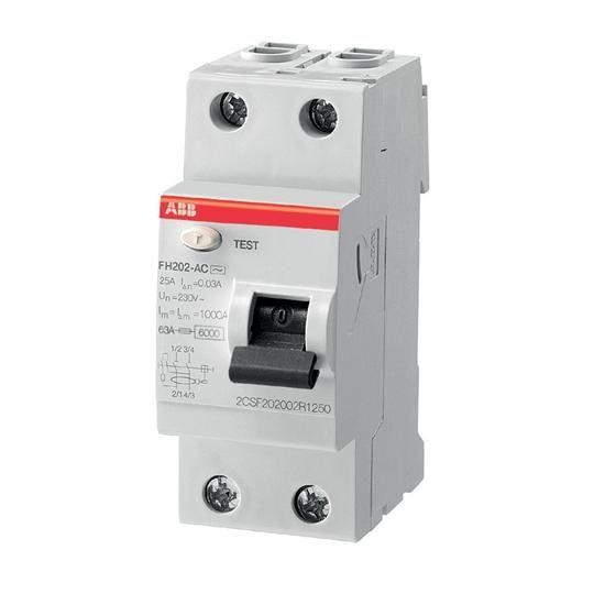  Выключатель диф. тока 2мод. FH202AC-40/0.1 ABB 2CSF202006R2400 