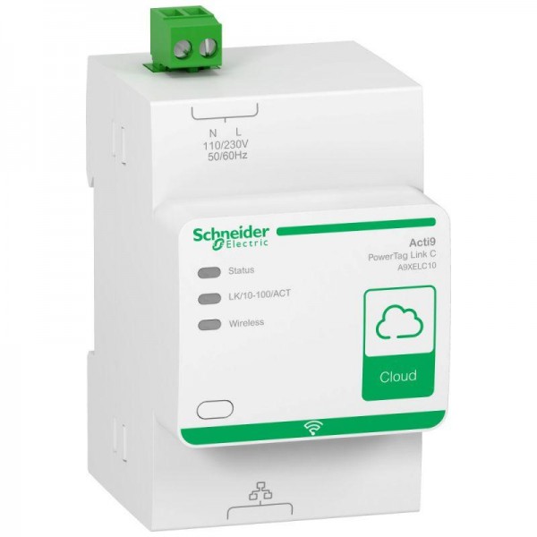  Интерфейс Ethernet (Modbus TCP/IP) I/O до 20 беспроводных датчиков SchE A9XELC10 