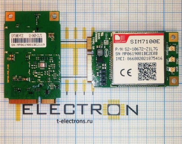  Модуль SIM7100E S2-10672-Z1L7G 