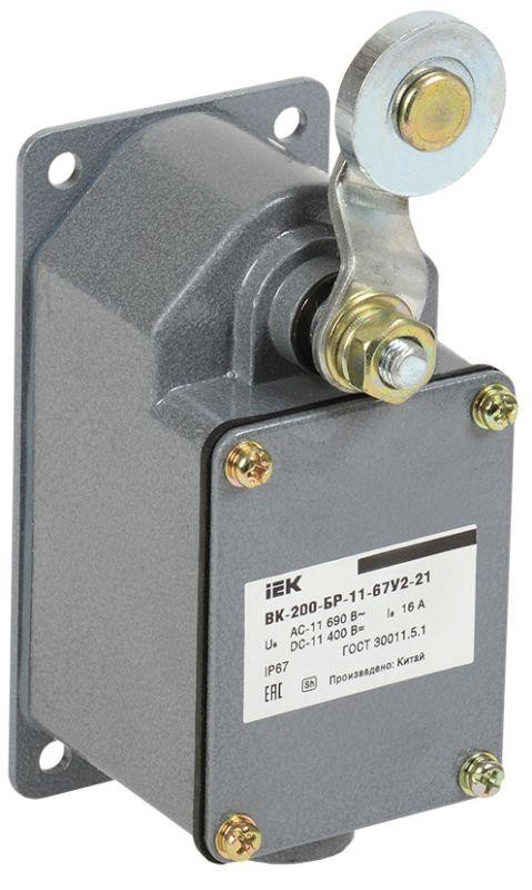  Выключатель концевой ВК-200-БР-11-67У2-21 IP67 ИЭК KV-1-200-1 
