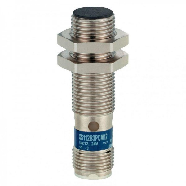  Датчик индуктивный М12 НО+НЗ 24В 4мм SchE XS112B3PCM12 