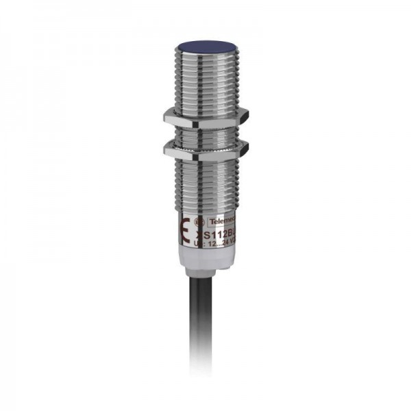  Датчик индуктивный цилиндр. M12 12-24В DC SchE XS112B3NBL2 
