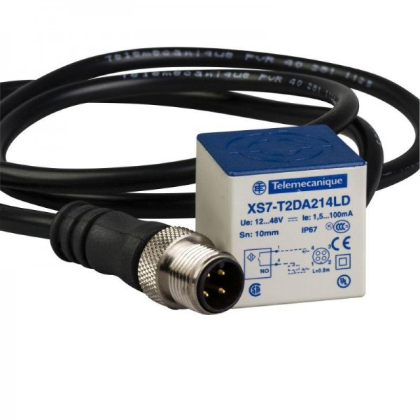  Датчик индуктивный 12-48В SchE XS7T2DA214LD 