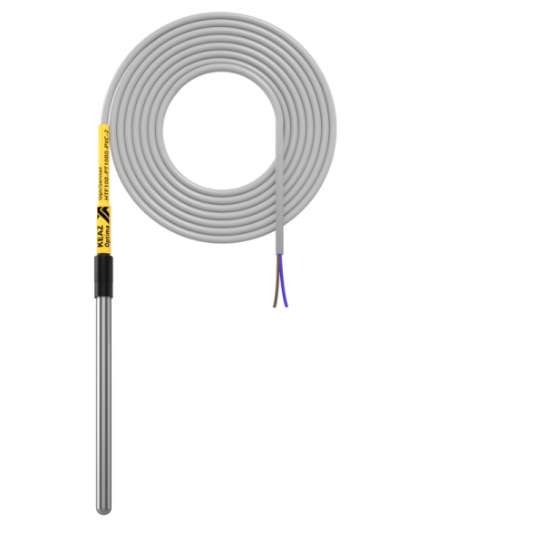  Датчик температуры канальный OptiSensor HTF100-PT1000-PVC-2 КЭАЗ 286483 