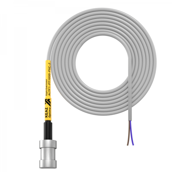  Датчик температуры накладной OptiSensor ALTF1-PT1000-PVC-2 КЭАЗ 285966 