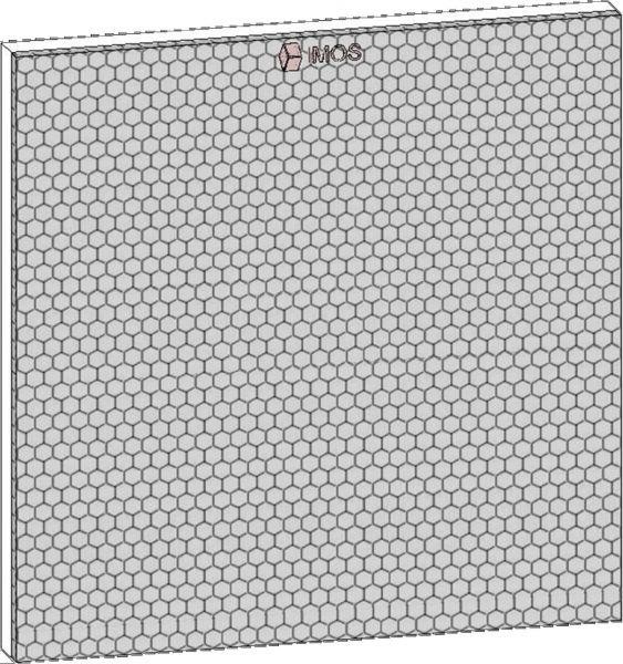  Отражатель 100х100 SchE XUZC100 