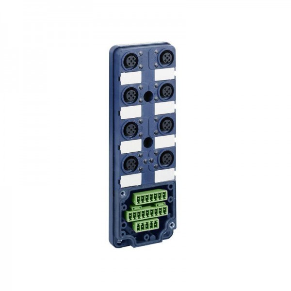  Блок клеммный пассив. 8 каналов M12 IP67 SchE ABE9C1280M 