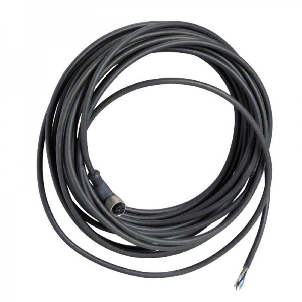  Кабель с коннектором М12 5-pin 10м разъем угловой SchE XZCP12V12L10 