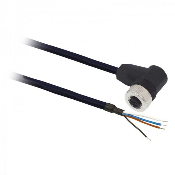  Коннектор М12 с кабелем 5м 4-pin SchE XZCPB1241L5 