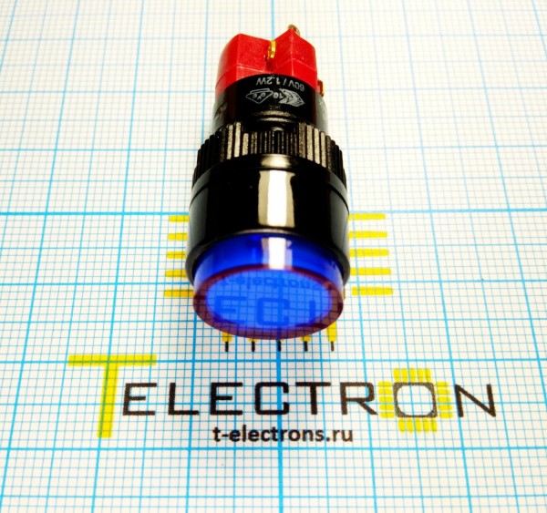  Кнопка без фиксации (5A 250VAC), D16LMR1-1abJB 