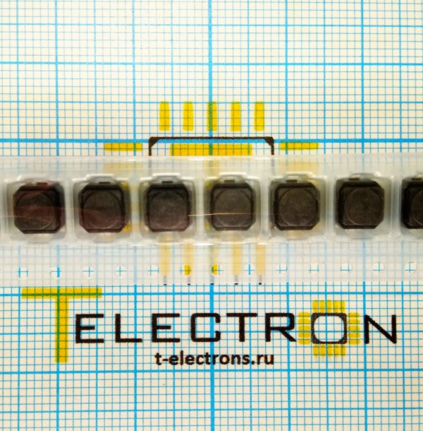  Кнопка тактовая 6х6 SMD, IT-1199A-250G-G 