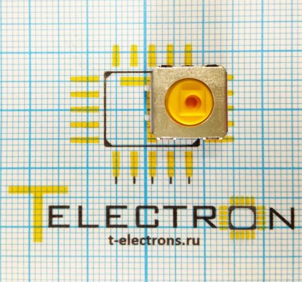  Кнопка тактовая 12х12 SMD h=7.3мм, B3W-4055 