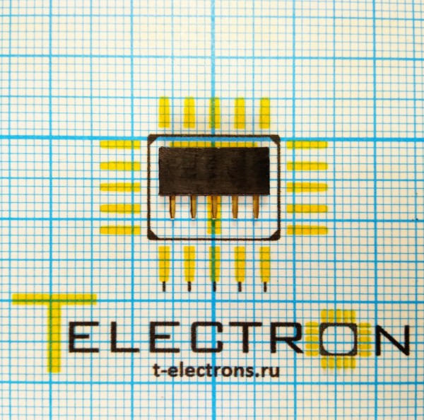  Гнездо на плату 2.54мм 1х5 прямое, DS1023-1*5SF12 