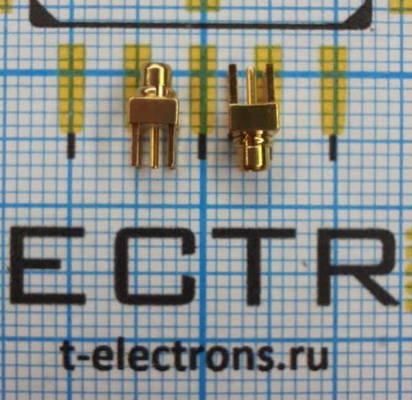  РЧ соединитель MMCX-P-P-H-ST-TH1 