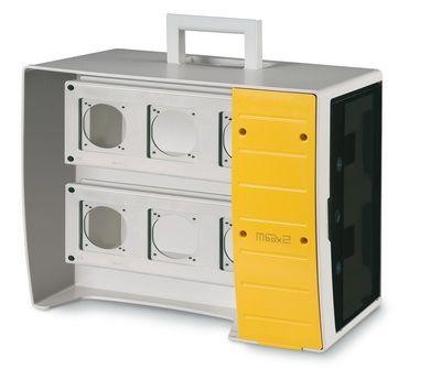  Корпус MBOX2 на 16 модулей и 6 постов с основанием 70х87мм DKC DIS6560026 