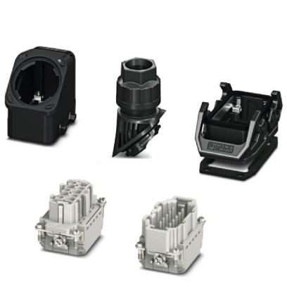  Комплект вставных соединителей HC-EVO-B10PT-BWD-HL-M25-PLRBK Phoenix Contact 1407711 