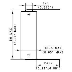  Аккумулятор 3.6 В, 1200 мАч, TLP-96311/A/ST 