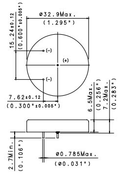  Аккумулятор 3.6 В, 1000 мАч, TL-4934 