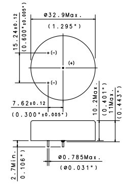  Аккумулятор 3.6 В, 1700 мАч, TL-5935 