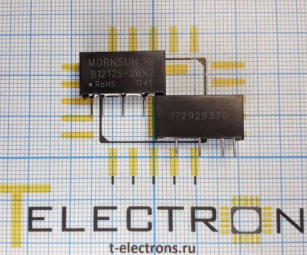  DC-DC преобразователь B1212S-2WR2 