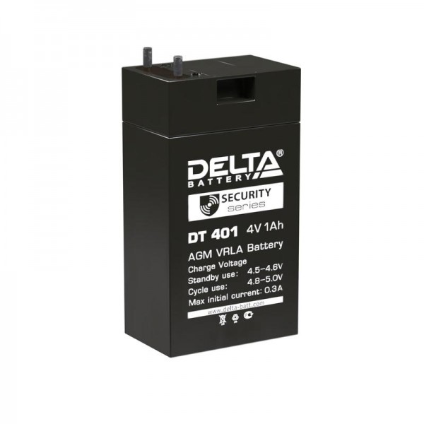  Аккумулятор для фонарей ТРОФИ 4В 1.0А.ч Delta DT 401 
