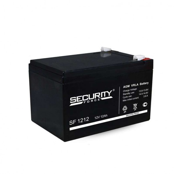  Аккумулятор 12В 12А.ч Security Force SF 1212 