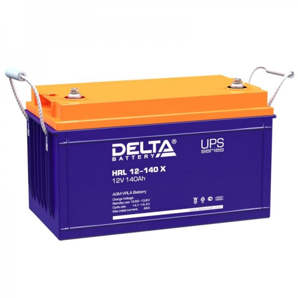  Аккумулятор 12В 140А.ч Delta HRL 12-140 X 