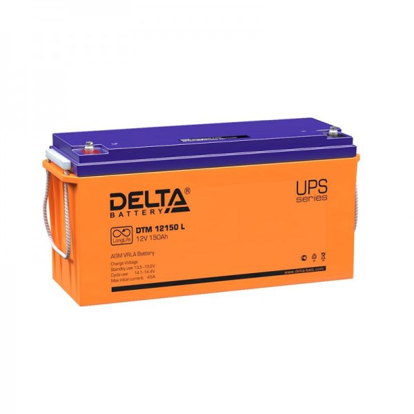  Аккумулятор 12В 150А.ч. Delta DTM12150L 