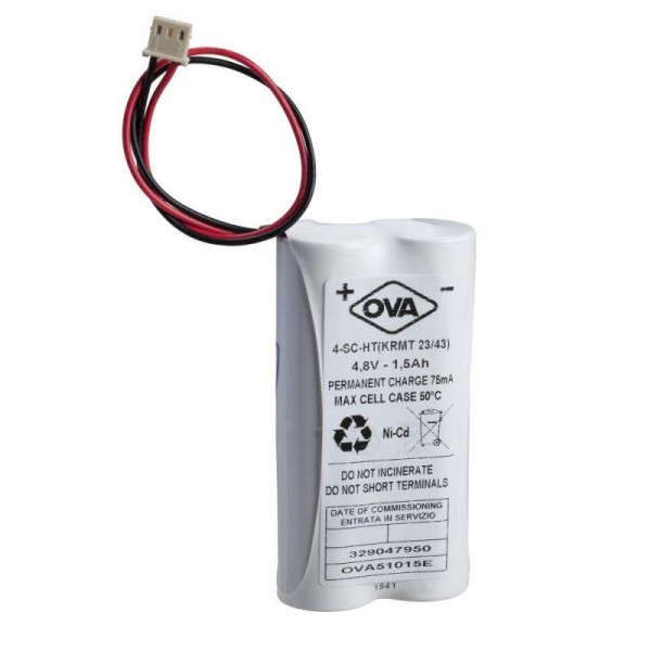  Батарея аккумуляторная 4.8В 1.5А.ч SchE OVA51015E 