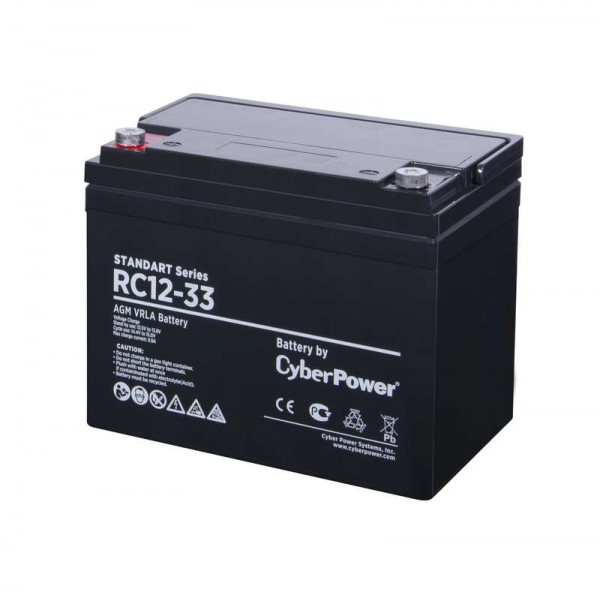  Батарея аккумуляторная SS 12В 33А.ч CyberPower RC 12-33 