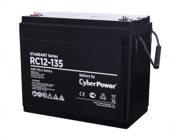  Батарея аккумуляторная SS 12В 135А.ч CyberPower RC 12-135 