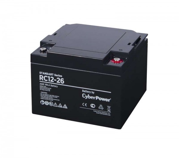  Батарея аккумуляторная SS 12В 26А.ч CyberPower RC 12-26 