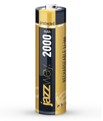  Аккумулятор Li-Ion 18650 2000мА.ч с защитой JAZZway 5012042 