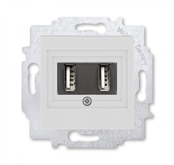  Устройство зарядное USB двойн. Levit сер. ABB 2CHH290040A6016 