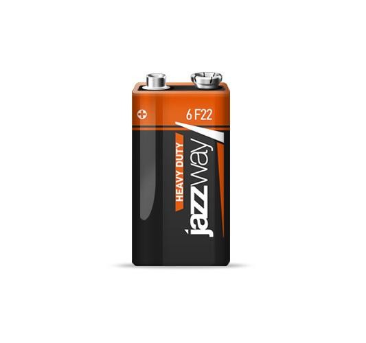  Элемент питания солевой 6F22 Heavy Duty JAZZway 5004122 