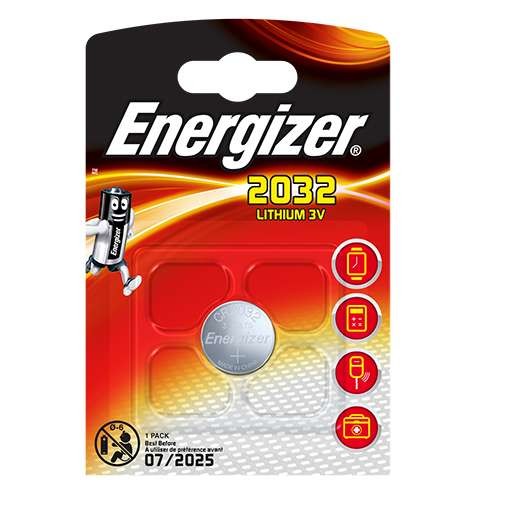  Элемент питания литиевый Lithium CR2032 BL1 (1/10/140) (блист.1шт) Energizer 22966 