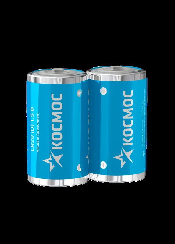  Элемент питания LR20 (уп.2шт) Космос KOCLR20MAX2S 