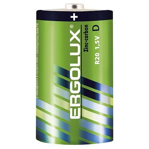  Элемент питания солевой R20 SR2 R20SR2 1.5В (уп.2шт.) Ergolux 12442 