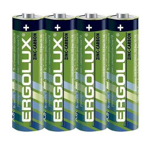  Элемент питания солевой R 6 SR4 R6SR4 1.5В (уп.4шт) Ergolux 12441 