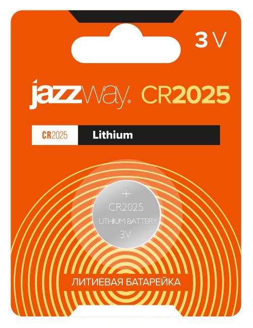  Элемент питания литиевый CR2025 BL-1 JAZZway 2852861 
