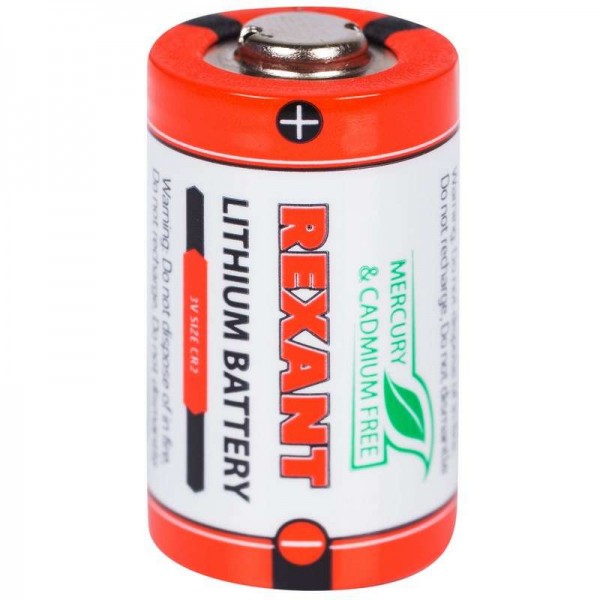  Элемент питания CR2 (блист.) Rexant 30-1112 