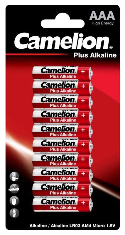  Элемент питания алкалиновый LR LR03 BL-10 (блист.10шт) Camelion 3221 