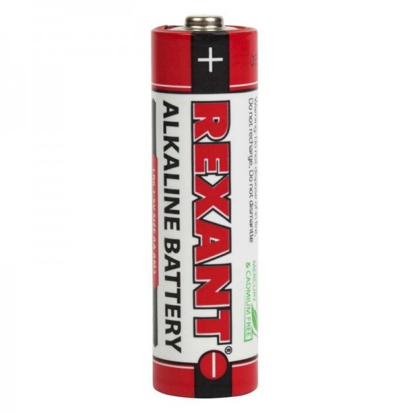  Элемент питания алкалиновый AA/LR6 1.5В 2700мА.ч (блист.2шт) Rexant 30-1050 