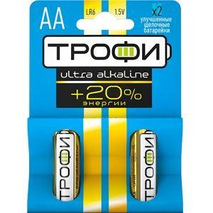  Элемент питания алкалиновый LR6-2BL ULTRA (блист.2шт) Трофи Б0018947 