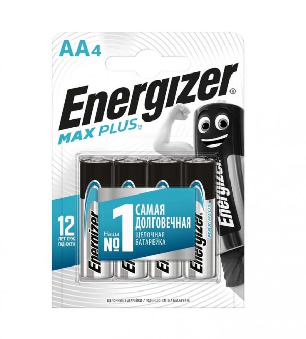  Элемент питания алкалиновый Max Plus LR6/316 BL4 (4/96) (блист.4шт) Energizer 696142 