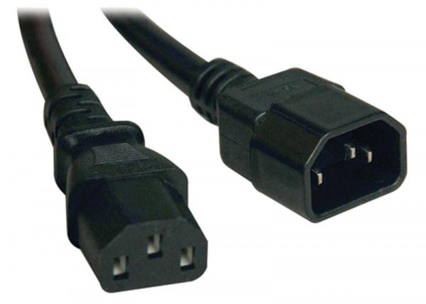  Кабель электропит. PDU 3х1.5 2м с разъемами С13-C14 ITK PC-C13C14-2M 
